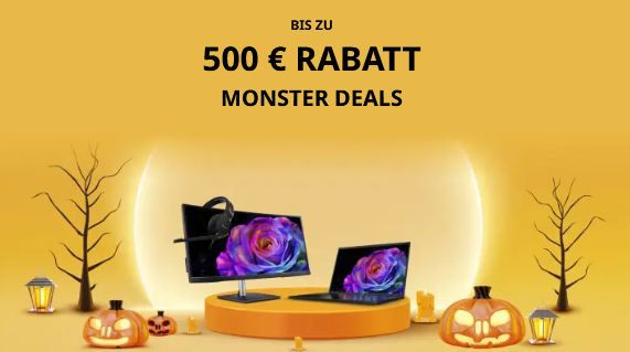 🔥 Acer Monster Deals mit bis 500€ Rabatt + bis zu 10% Extra   Notebooks, PCs, Monitore & mehr