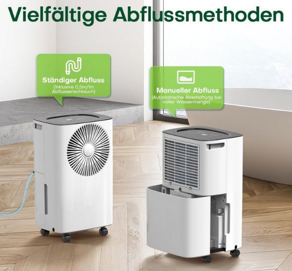 💦 CONOPUPlus Luftentfeuchter für bis zu 12L/Tag für 79,99€ (statt 110€)