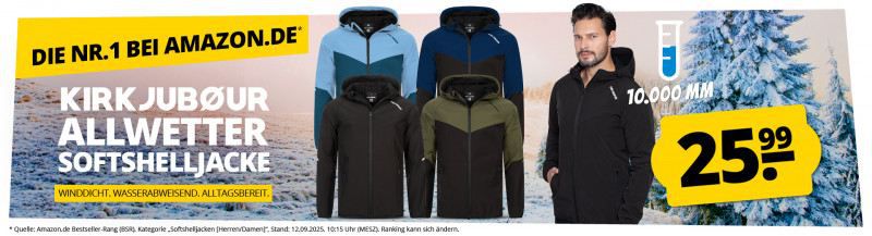 🧥 KIRKJUBØUR Allwetter-Jacken in versch. Designs ab 25,99€ (statt 37€) 🧥 KIRKJUBØUR Allwetter Jacken in versch. Designs ab 25,99€ (statt 37€)