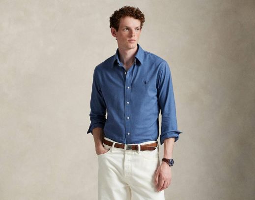 👔 Polo Ralph Lauren Custom Fit Performance Hemd aus Twill für 115,44€ (statt 165€)