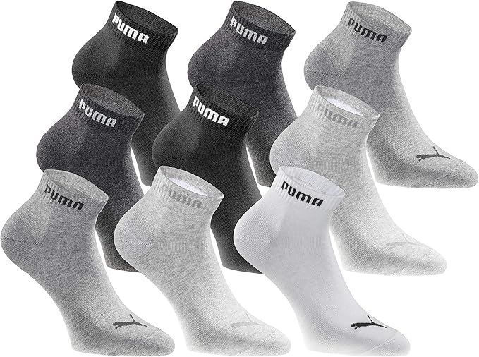 🧦 18 Paar PUMA Unisex Quartersocken Statement Edition für 32,29€ (statt 40€)