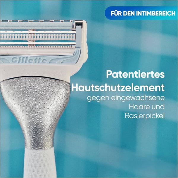 🪒 Gillette Venus Rasierer für den Intimbereich + 4 Klingen ab 17€ (statt 22€)