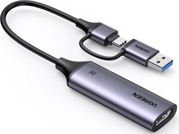 🎮 UGREEN 4K/2K Video Capture Card, USB 3.0 HDMI auf USB C/A für 16,99€ (statt 20€)