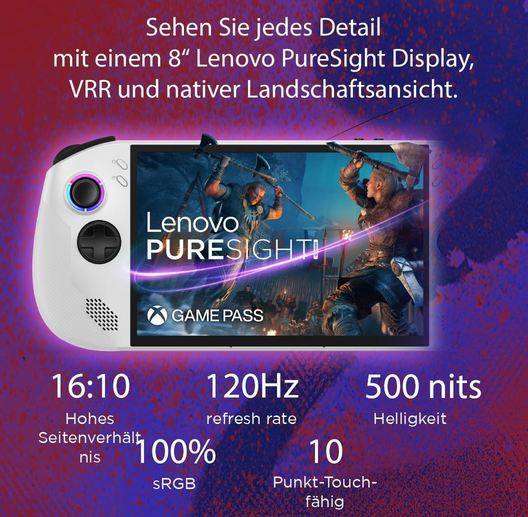 🎮 Lenovo Legion Go S Gaming Konsole mit 16GB + 512GB für 389€ (statt 509€) 🎮 Lenovo Legion Go S Gaming Konsole mit 16GB + 512GB für 389€ (statt 509€)