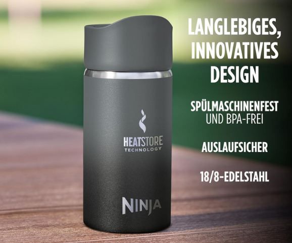 ☕ Ninja Sip Perfect Thermosflasche, 300ml für 17,99€ (statt 30€)