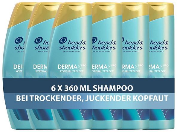 🚿 6x Head & Shoulders Dermaxpro Hydra Pflege Anti Schuppen Shampoo für 17€ (statt 31€)