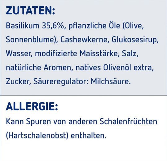 🌿 Barilla Pesto Basilico Vegan, 195g ab 1,99€ (statt 4€)