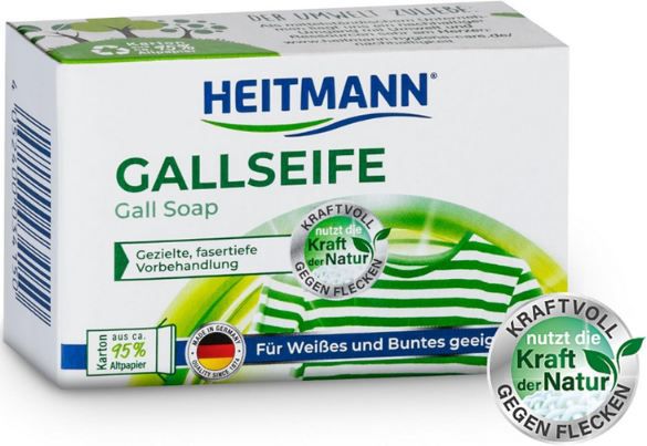 🧼 Heitmann Gallseife gegen Flecken & Schmutz ab 0,89€ (statt 2€)