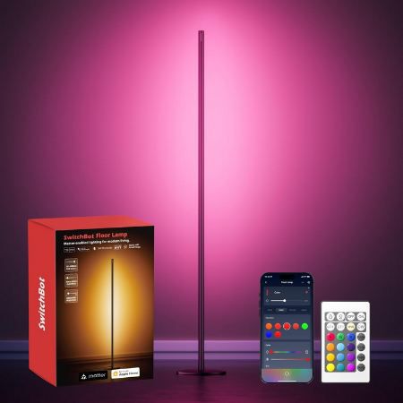 💡 SwitchBot RGBCCT Matter Stehlampe mit APP für 49,99€ (statt 85€)