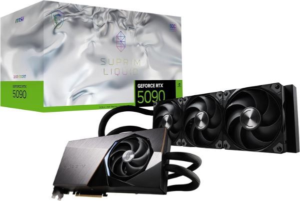 🖥️ MSI GeForce RTX 5090 32G SUPRIM Liquid SOC mit 32GB für 2.719€ (statt 3.000€)