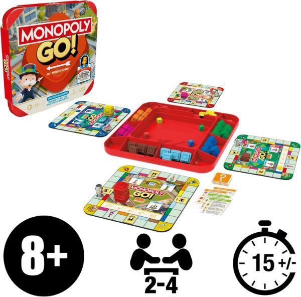 🎲 Monopoly GO! Brettspiel, Deutsche Version für 13,98€ (statt 20€)