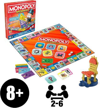 💵 Monopoly App Banking Brettspiel, Deutsche Fassung für 26,39€ (statt 35€)