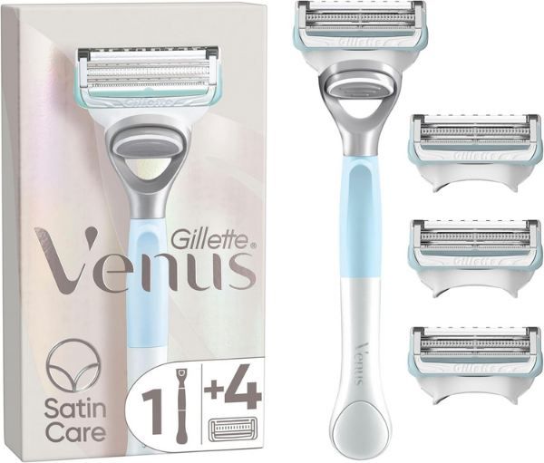 🪒 Gillette Venus Rasierer für den Intimbereich + 4 Klingen ab 17€ (statt 22€)