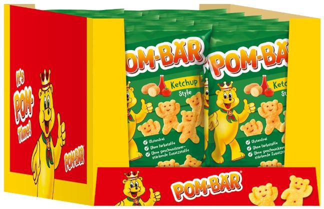 🍟 12er Pack POM BÄR Ketchup, je 75g ab 9,67€ (statt 18€)   Nur 0,81€ pro Tüte!
