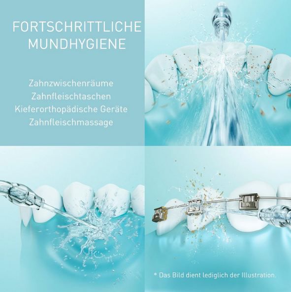 🦷 Panasonic Series 600 Ultraschall Munddusche für 59,99€ (statt 78€)