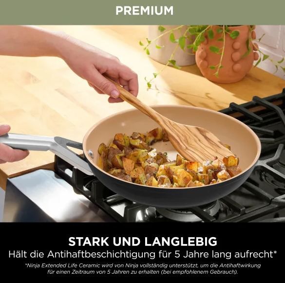 🥘 Ninja Extended Life Keramik Suppen- & Stieltopfset, 5-tlg. für 84,99€ (statt 119€) 🥘 Ninja Extended Life Keramik Suppen  & Stieltopfset, 5 tlg. für 84,99€ (statt 119€)