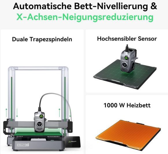 🖨️ Creality Hi Combo(A) Mehrfarben 3D-Drucker mit CFS 95% für 398,65€ (statt 469€) 🖨️ Creality Hi Combo(A) Mehrfarben 3D Drucker mit CFS 95% für 398,65€ (statt 469€)