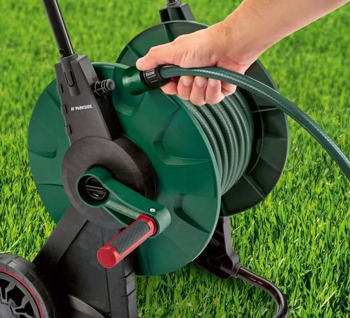 🏡 Parkside Schlauchwagen mit Gartenschlauch, 20m für 25,94€ (statt 40€)