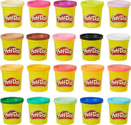 🧒🏼 Play Doh Super Colour Set mit 20 Dosen (1,6kg) für 12,49€ (statt 21€)