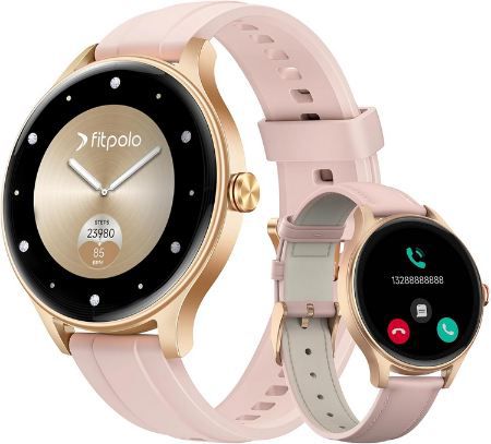 ⌚ Fitpolo 1,27 AMOLED Smartwatch mit Sportmodi für 22,49€ (statt 90€)