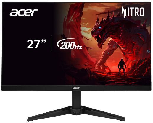 🖥️ ACER Nitro QG271X1 27 Full HD Gaming Monitor mit 200Hz für 116,81€ (statt 139€)