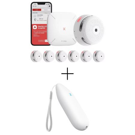 🚨 6er Pack X-Sense Smart Rauchmelder + Basisstation + Hygrometer für 89,99€ (statt 140€)