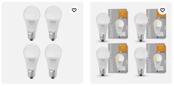 💡 4er Packs Ledvance Smart LED Leuchtmittel für je 8,99€ (statt 16€)