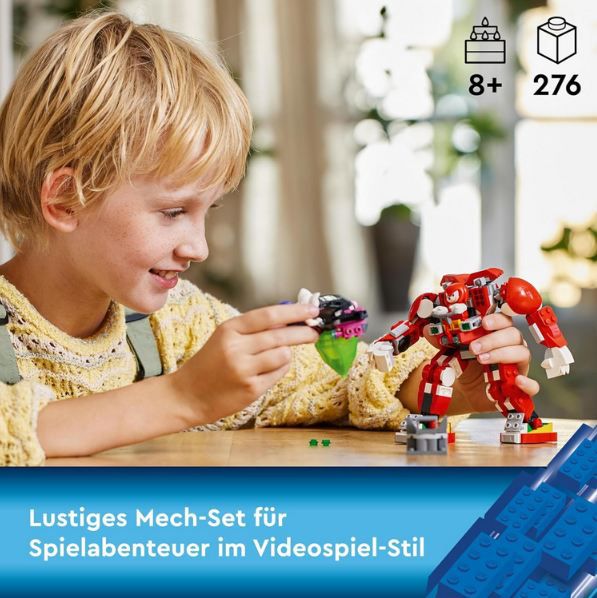 🦔 LEGO 76996 Sonic The Hedgehog Knuckles Wächter Mech für 24,29€ (statt 29€)