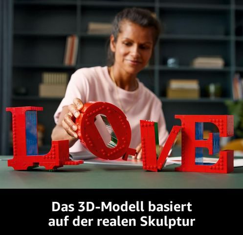 ❤️ LEGO 31214 Art Love Bauset für 52,99€ (statt 61€)