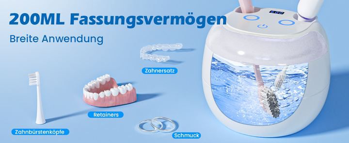 💍 Warmra Ultraschallreinigungsgerät mit 4 Modi, 45kHz, 200ml für 19,79€ (statt 60€) 💍 Warmra Ultraschallreinigungsgerät mit 4 Modi, 45kHz, 200ml für 19,79€ (statt 60€)