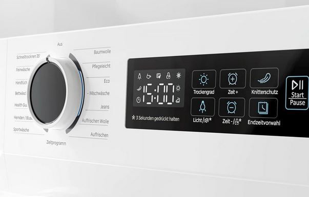 👔 Midea MD11EH70BD Wärmepumpentrockner, 7kg für 349,99€ (statt 444€)