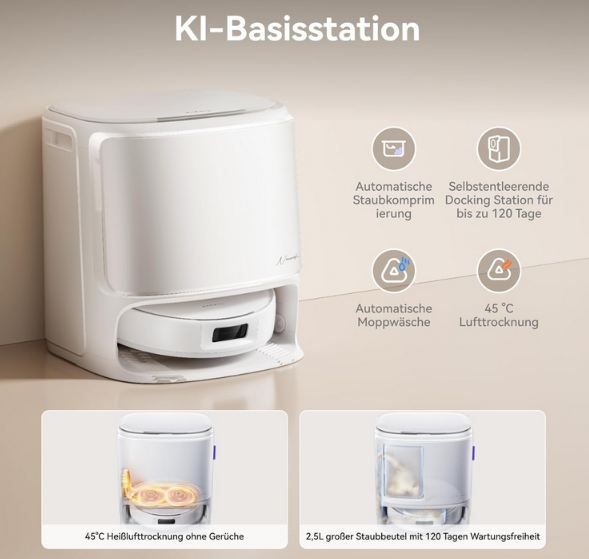 🧹 Narwal Freo X10 Pro Saugroboter mit Wischfunktion + Basis für 499€ (statt 549€)