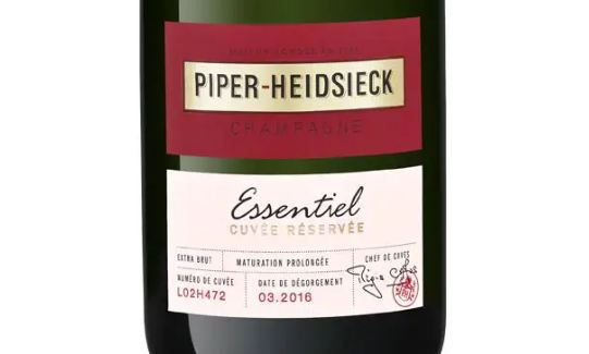 🥂 2 Flaschen Piper Heidsieck Essentiel Champagne AOC brut, 0,75L für 75,80€ (statt 91€)