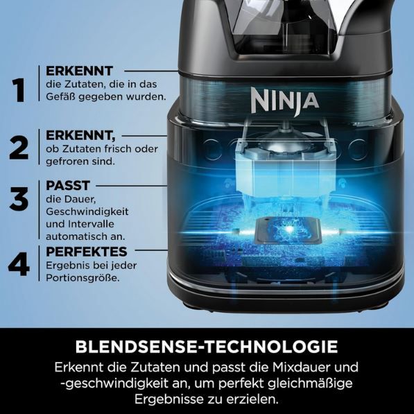 🍲 Ninja TB201EU Detect Power Mixer Pro, 2L für 89,99€ (statt 109€)