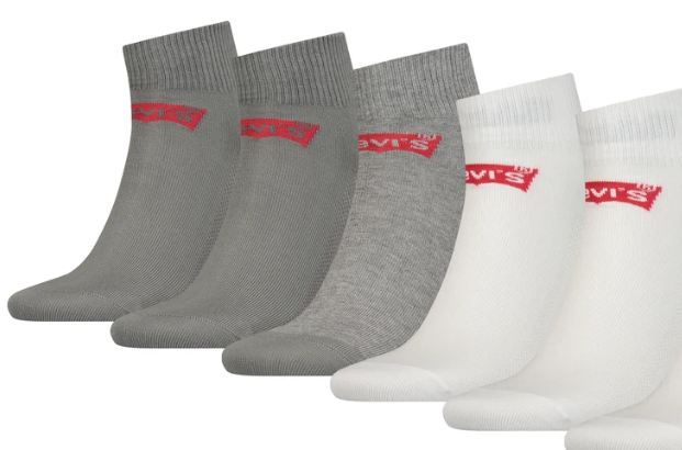🧦 9er Pack Levis Ecom Quartersocken für 16,95€ (statt 24€)