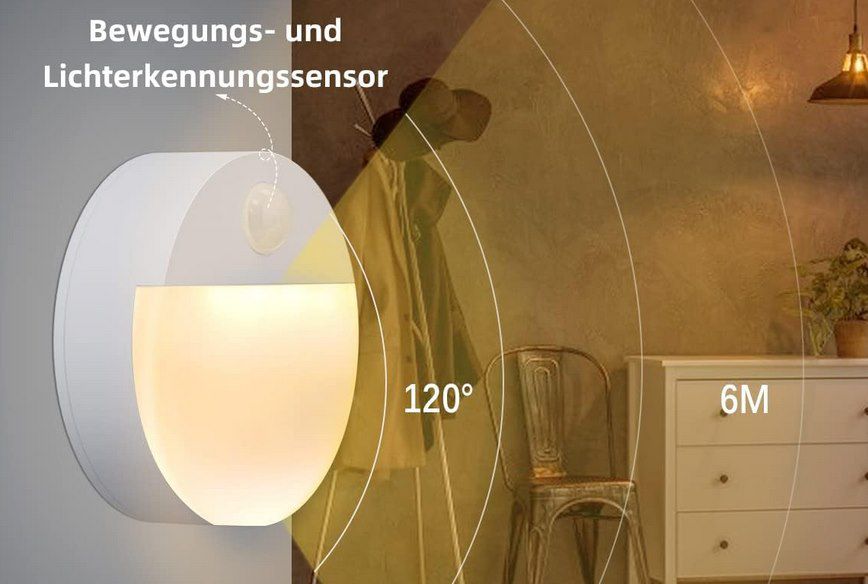 💡 4x FLOWood LED Nachtlicht mit Bewegungsmelder für 7,79€ (statt 12€)