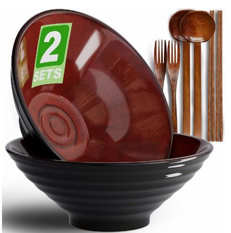 🍜 50% Rabatt auf Ramen Set aus japan. Porzellan z.B. 2x Schüssel für 19,99€ (statt 40€)