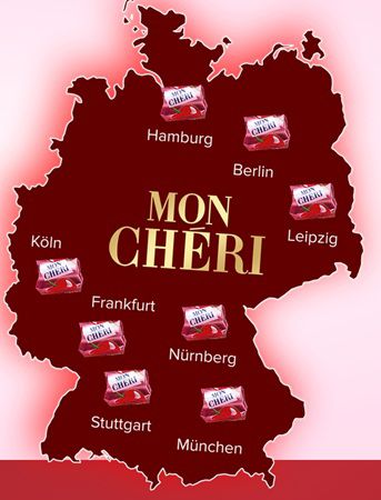 Mon Chéri Road Tour durch Deutschland