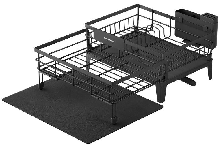 🍽️ Songmics Geschirr Abtropfständer, 360° drehbar für 12,74€ (statt 16€)