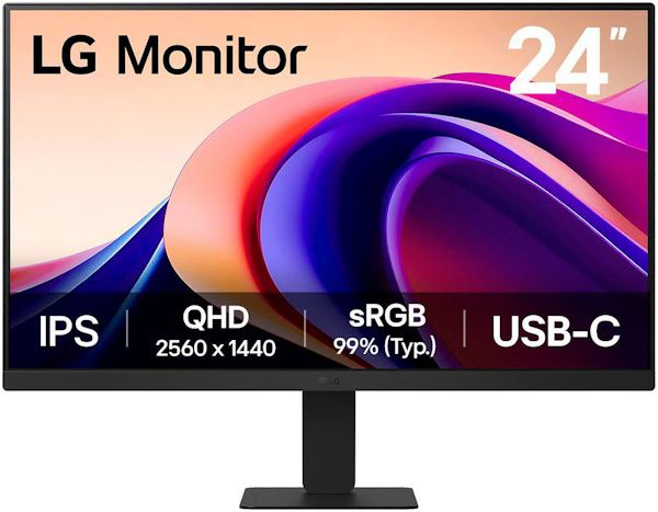 🖥️ LG 24U631A 24 LED Monitor für 94,94€ (statt 126€)
