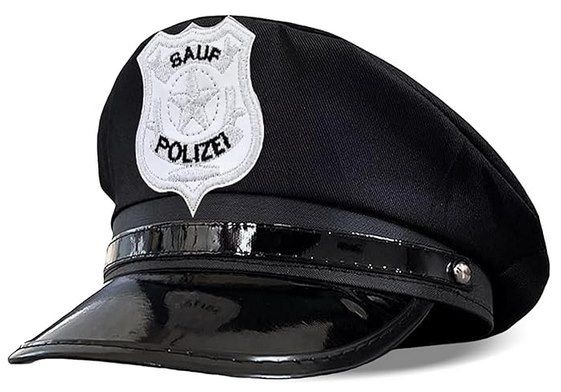 🍻 Recht & Ordnung auf der Party?! SPIELFERKEL Sauf Polizei   Polizeimütze für 12,99€