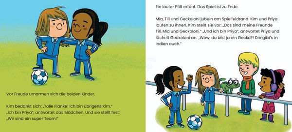 Kinderbuch gratis: Super-buntes Kennenlernen Kinderbuch gratis: Super buntes Kennenlernen