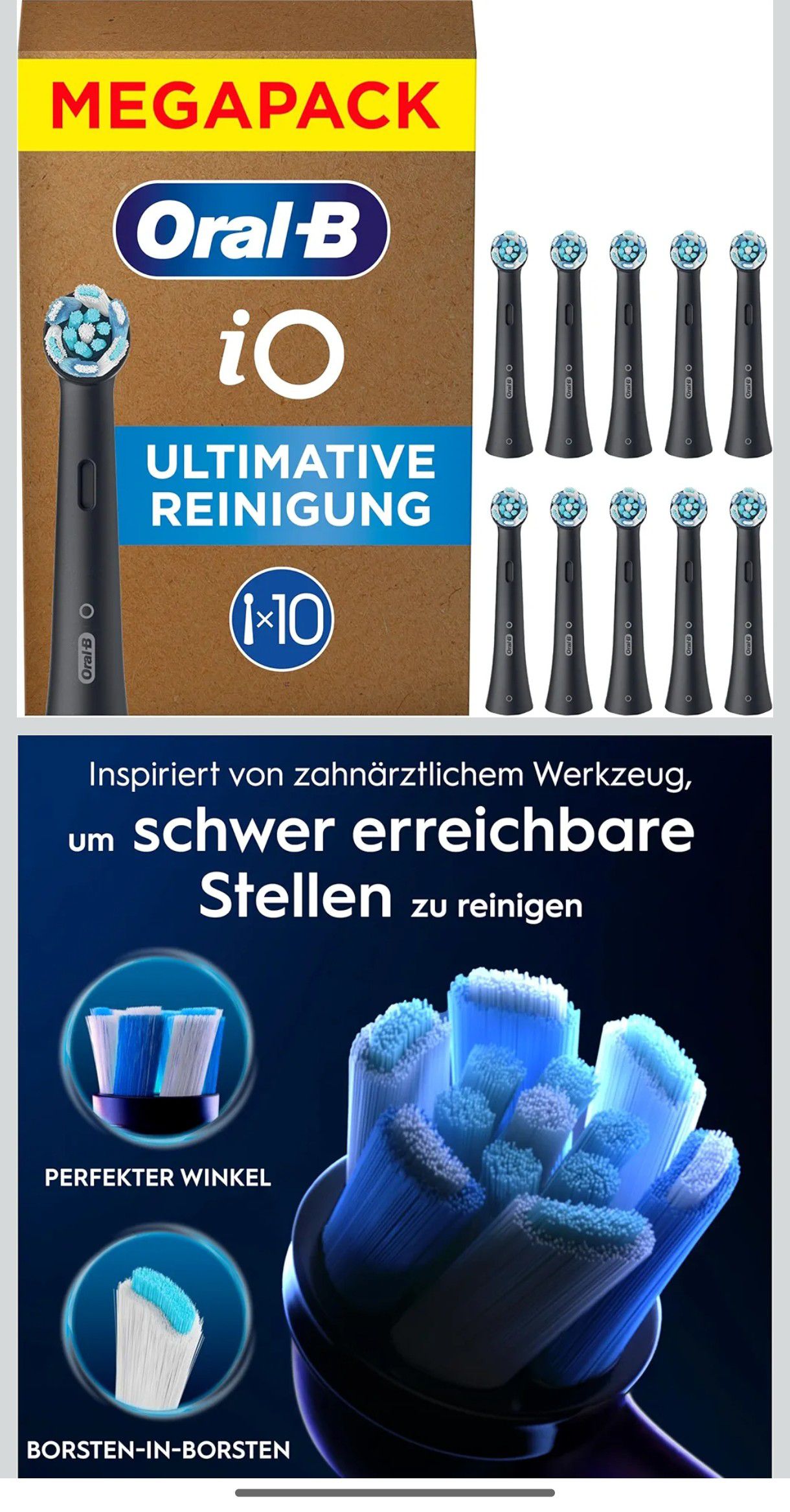 Oral B IO aufsteckbürsten Oral B IO aufsteckbürsten