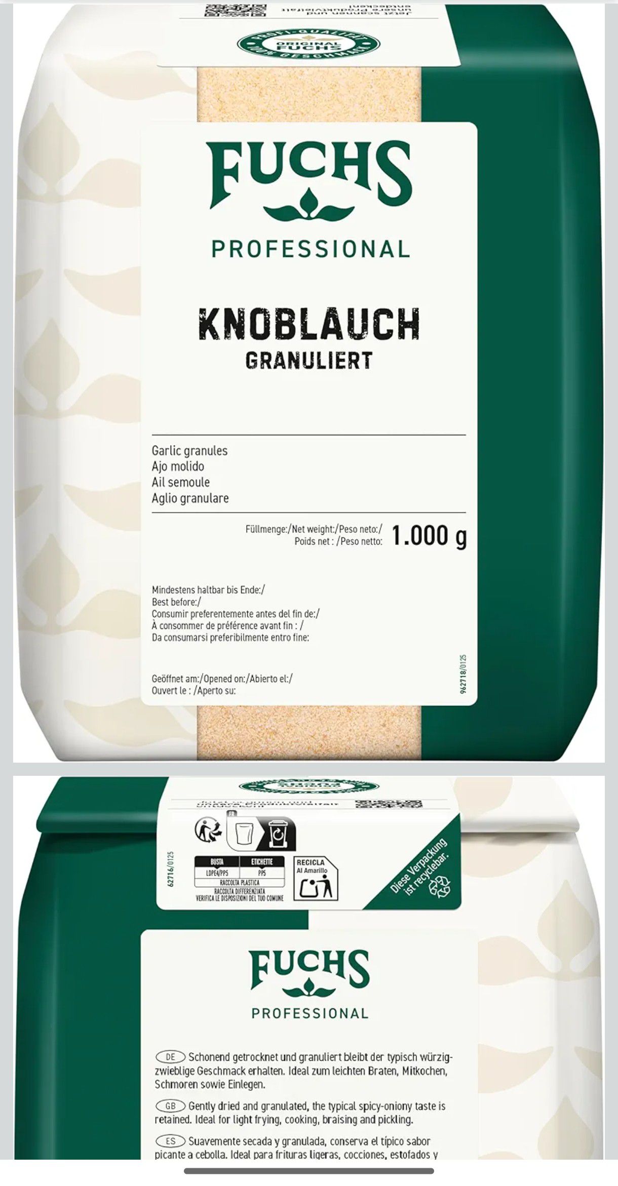 Fuchs Professional - Knoblauch granuliert Fuchs Professional   Knoblauch granuliert