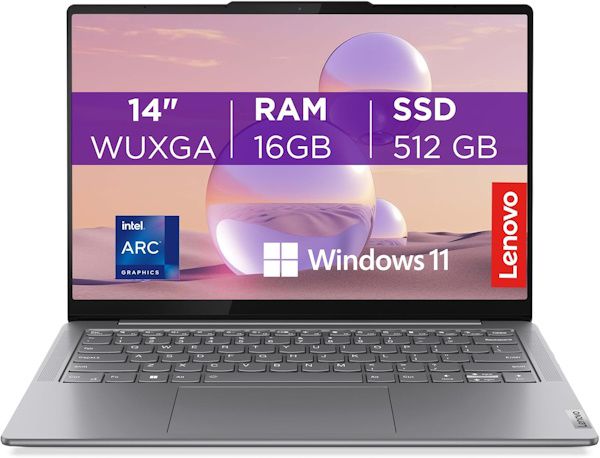 💻 Lenovo Yoga Slim 7i AI 14 Laptop für 699,99€ (statt 860€)