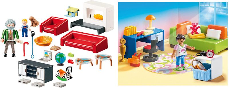 🏠 Playmobil 70207 Gemütliches Wohnzimmer & 70209 Jugendzimer für 16,48€ (statt 28€)