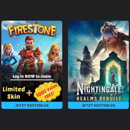 🎮 Gratis-Spiele bei Epic Games – „Firestone Online Idle RPG“ & „Nightingale“