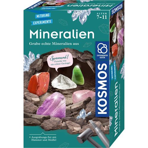 ⛏️ Kosmos 657901 Mineralien Ausgrabungs-Set für 5,99€ (statt 9€)