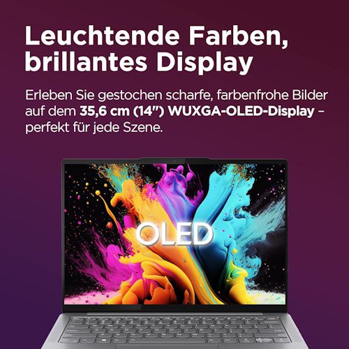 💻 Lenovo Yoga Slim 7i AI 14 Laptop für 699,99€ (statt 860€)
