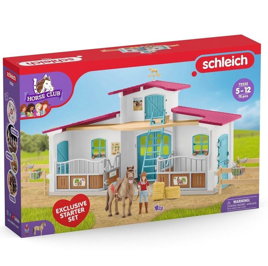 🐎 Schleich 72222 HORSE CLUB Reiterhof Starter Set ab 59,99€ (statt 80€)